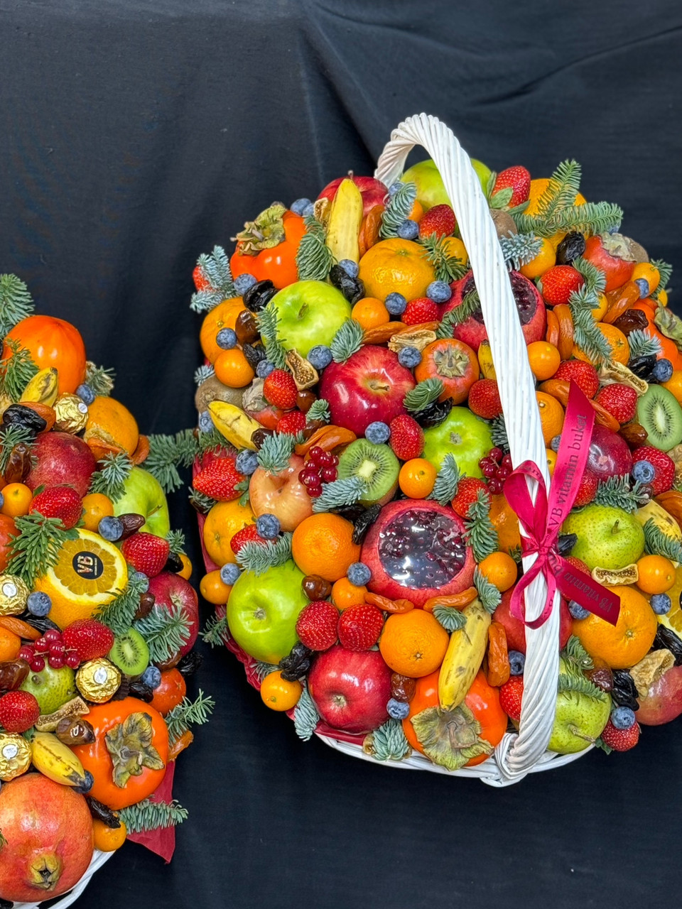 Корзина фруктовая с ягодами XXL - фото 1 - id-p114015938