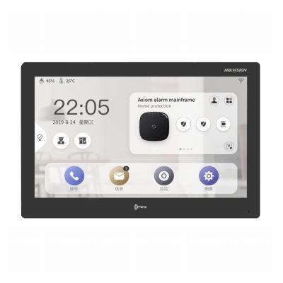 Монитор IP домофона DS-KH9510-WTE1(B)(Black) 10" WiFi, стекло