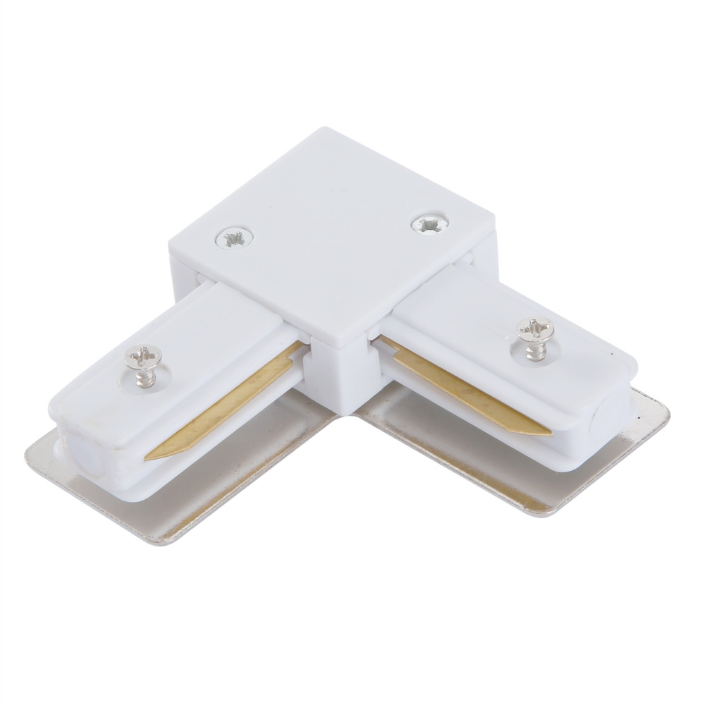 WHITE STANDART L-CONNECTOR (2 LINE)