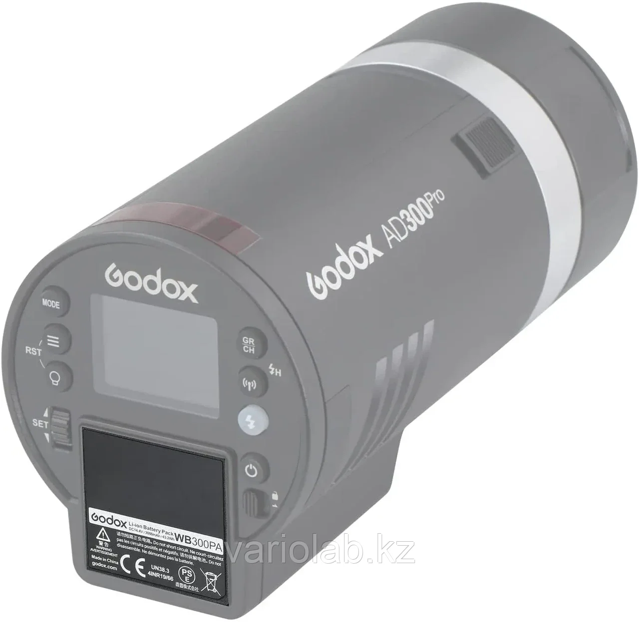 Аккумулятор Godox WB300P для вспышки AD300Pro - фото 3 - id-p114023201