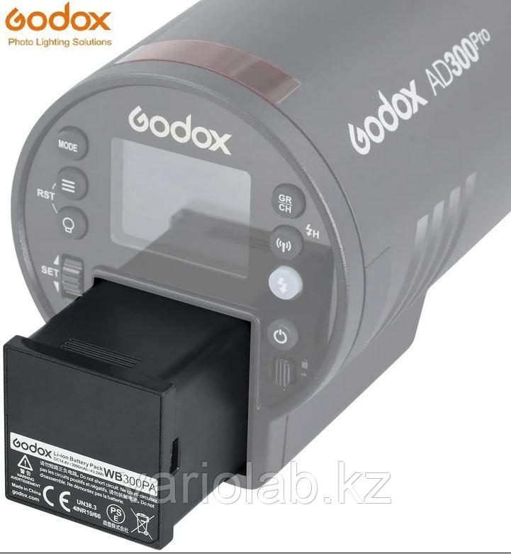 Аккумулятор Godox WB300P для вспышки AD300Pro - фото 2 - id-p114023201