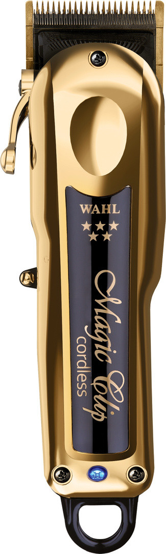 Машинка для стрижки волос "Wahl Magic Clip Cordless Gold" + Travel Shaver Gold