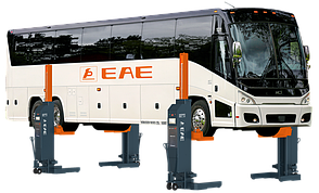 Комплект подкатных колонн Everlift EE-HDM84 (4шт по 8т.). Беcпроводные.