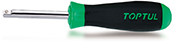 Вороток-отвертка с пластиковой рукояткой 1/4" 165 мм TOPTUL CAIP0816 - фото 1 - id-p114025743