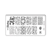 Пластина для стемпинга Crazy story Casual