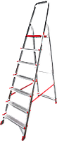 Профессиональная алюминиевая стремянка NV 3110, 7 ступеней