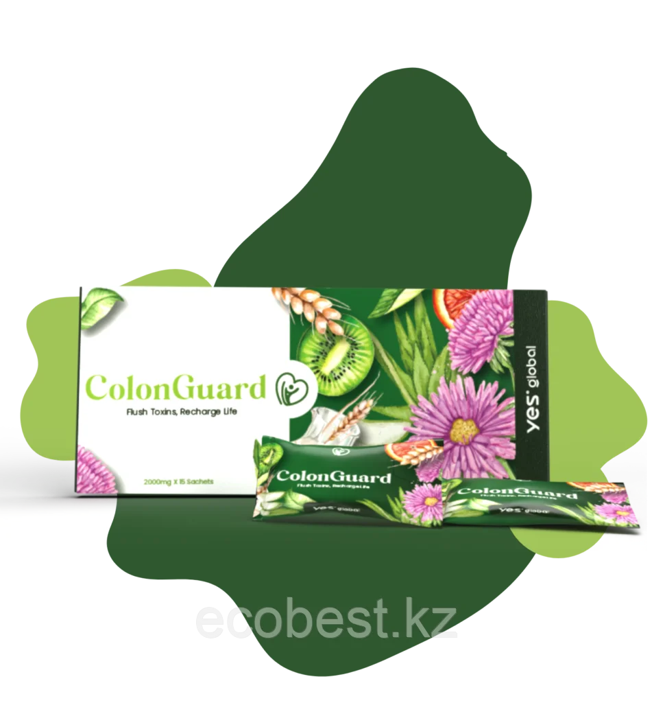 ColonGuard (КолонГард) - Очистка кишечника, Yes Global, 15 саше, фото 1