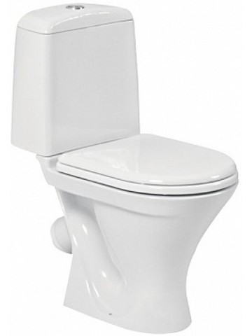 Sanita УНИТАЗ-КОМПАКТ АТТИКА КОМФОРТ БЕЛЫЙ S1 (WC.CC/Attica/2-T/WHT.G/S1)