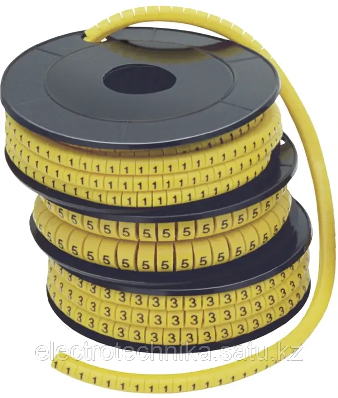 Маркер кабельный МК-1 (2,6-4,2 мм) символ «N» (1000 шт/упак) - фото 1 - id-p112791940
