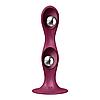 Анальная втулка  Satisfyer Double Ball-R, силикон, фото 3
