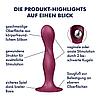 Анальная втулка  Satisfyer Double Ball-R, силикон, фото 4
