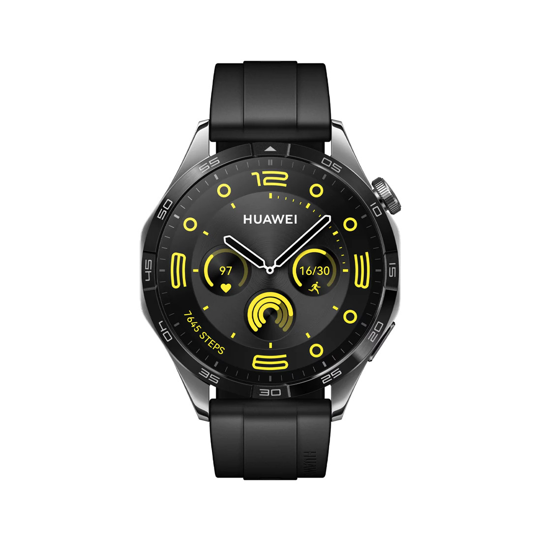Смарт часы Huawei Watch GT 4 PNX-B19 46mm Black Fluoroelastomer Strap - фото 2 - id-p114030649