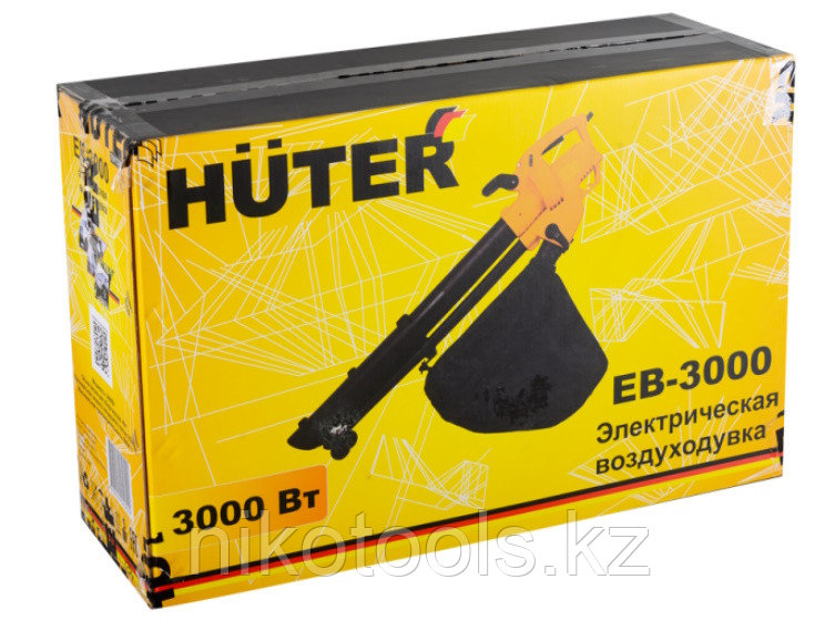 Воздуходувка электрическая Huter EB-3000 - фото 4 - id-p114034068