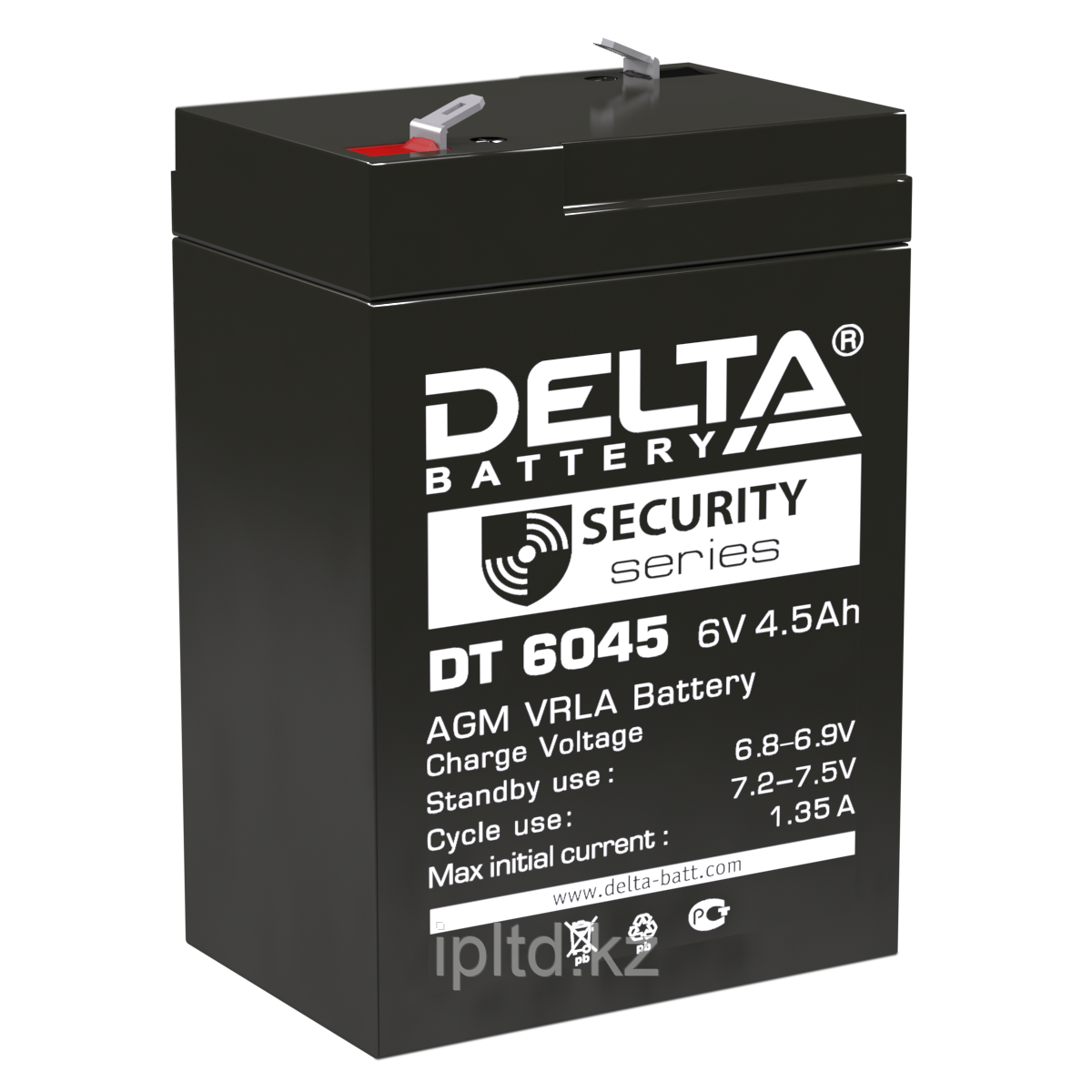 Delta аккумуляторная батарея DT 6045 (5 лет) - фото 1 - id-p3061184