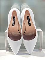 Туфли белого цвета на высоком каблуке "Paoletti". Женская обувь новая коллекция весна 2024., фото 5