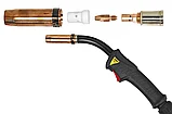 Горелка к п/а КЕДР MIG-500D PRO (евро адаптер) двойной контур жидк охл 5м, фото 4