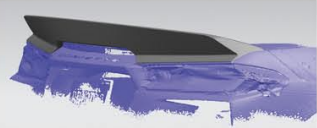 Спойлер на крышку багажника для Chevrolet Corvette С8 2020+ - фото 2 - id-p114035535