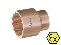 Головки дюймовые искробезопасные 1/2" X-Spark 3/4"