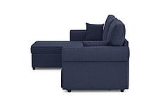 Угловой диван-кровать Рейн, синий, фото 3