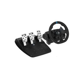 LOGITECH G923 Racing Wheel and Pedals - PC-XB - BLACK - USB