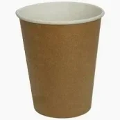 Стакан бумажный двухслойный, коричневый, 450 мл
