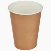 Стакан бумажный однослойный, крафт, 250 мл