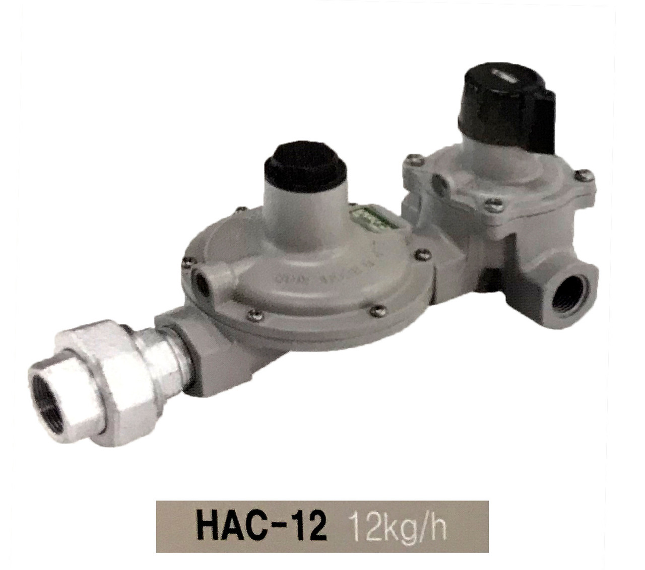 Регулятор давления газа с высокого на низкое 12кг/ч (LPG) HAC-12 - фото 1 - id-p114039876