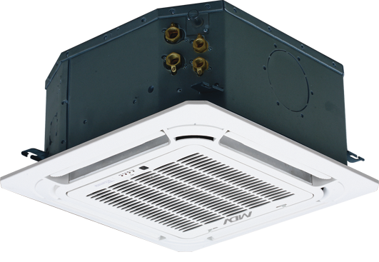 Компактный кассетный фанкойл MDV: MDKD-300S 4х трубный (2,5-3.7 кВт)