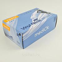 Перчатки "MediOk", винил-нитрил, чёрные, 100 шт