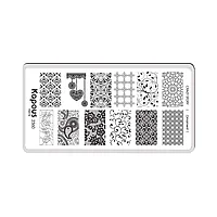 Пластина для стемпинга Crazy story Ornament