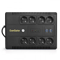 ExeGate NEO NNB-1000.LED.AVR.8SH.CH источник бесперебойного питания (EX293855RUS)