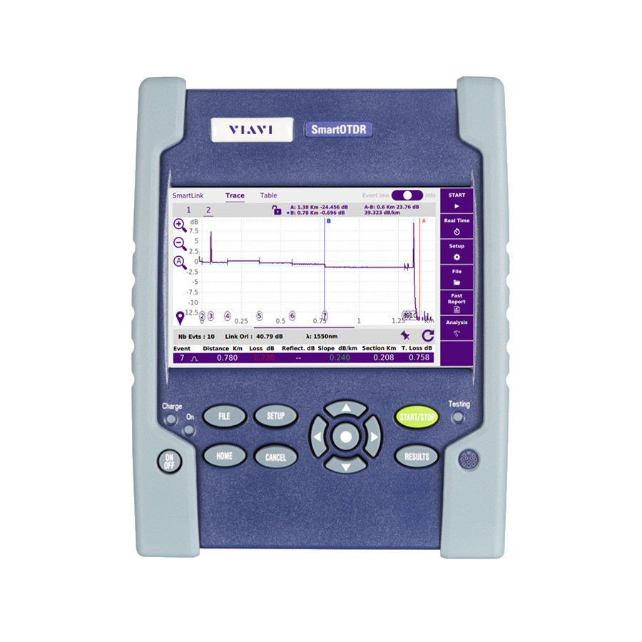 VIAVI Рефлектометр SmartOTDR, 1310/1550нм, 37/35дБ, с измерителем мощности и VFL STOTDR-PRO-I-PC