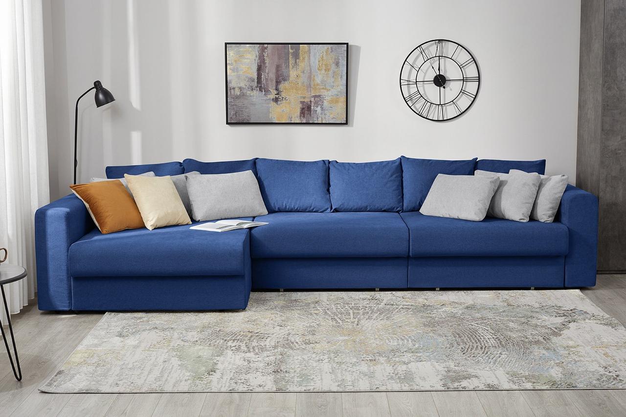 Угловой диван-кровать Модена Ферро с универсальным углом - фото 2 - id-p114041761