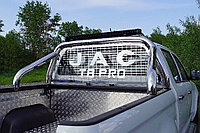 Защита кузова и заднего стекла 76,1 мм со светодиодной фарой ТСС для JAC T8 Pro 2023-