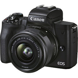Фотоаппарат Canon EOS M50 Mark II kit EF-M 15-45mm f/3.5-6.3 IS STM (Black) 2 года гарантии