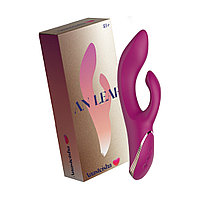 Вибратор-кролик AN Leaf с функцией "манящее движение" от Anasteisha