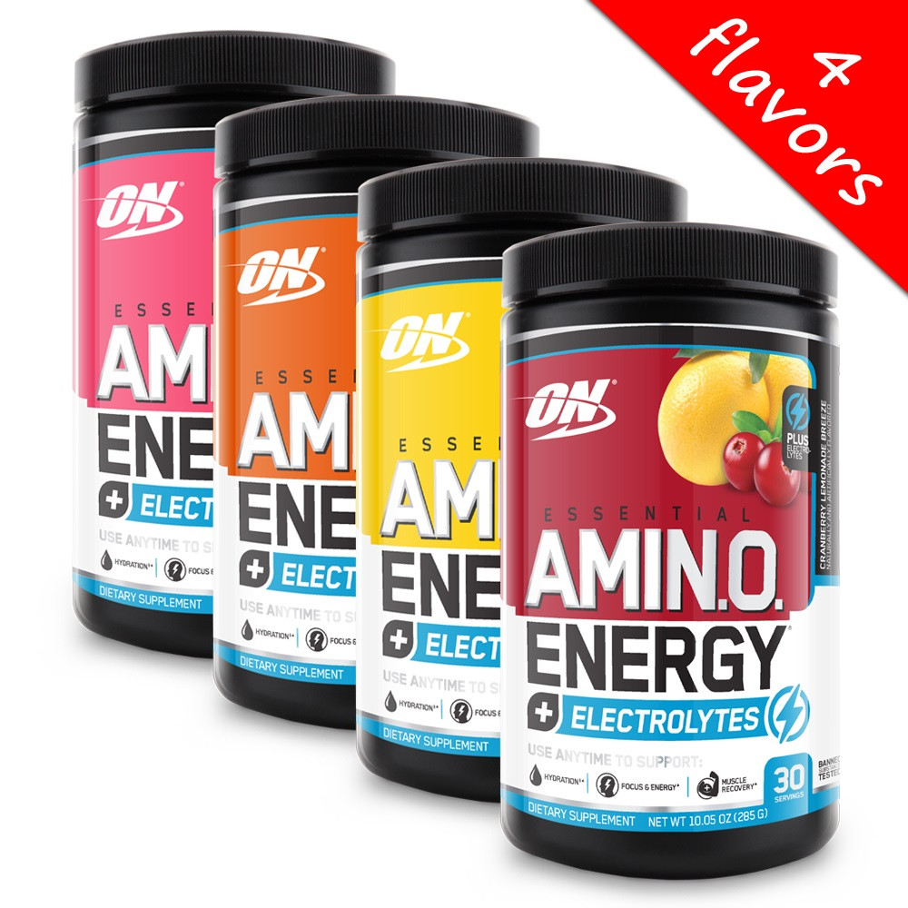 Аминокислоты Amino Energy + ELECTROLYTES, 285 g, Optimum Nutrition Pineapple twist - фото 1 - id-p113810221