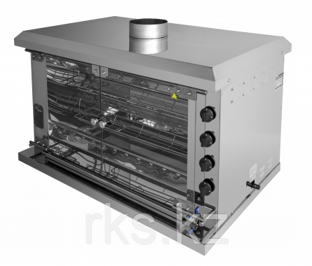 ГРИЛЬ КАРУСЕЛЬНЫЙ ГАЗОВЫЙ Ф4К1Г GRILL MASTER