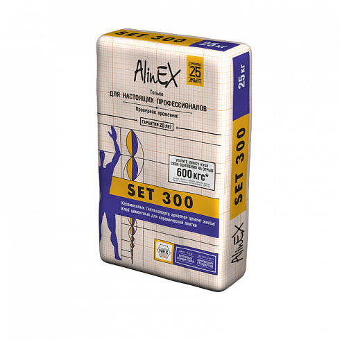 Клей AlinEX «Set 300», 25 кг - фото 1 - id-p114046069