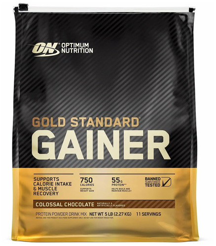 Гейнер 100% Gold Standart Gainer, 4540g, Optimum Nutrition Chocolate - фото 1 - id-p106363489
