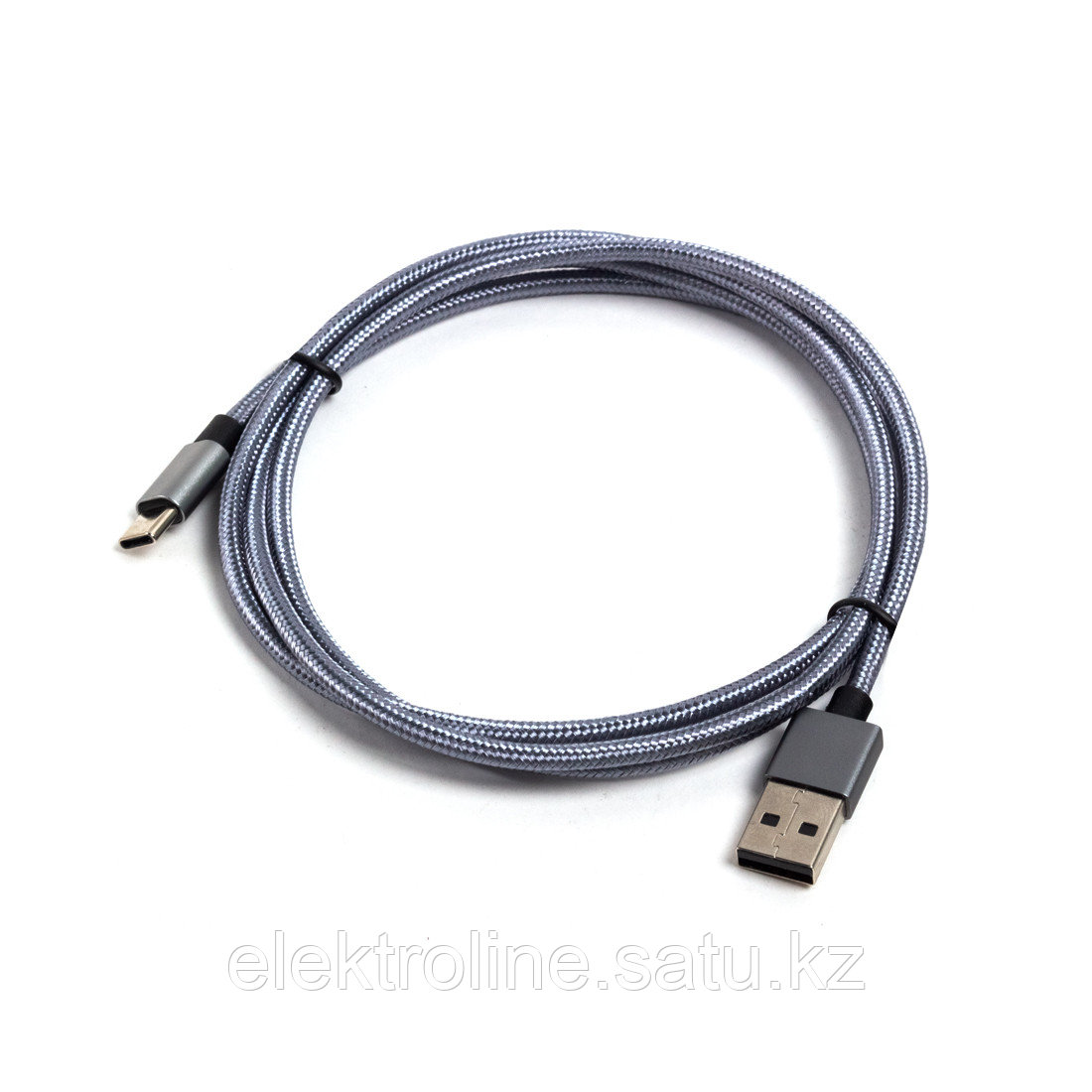 Переходник USB-USB Type C SVC USC-AL0120GR-P, Серый, Пол. пакет, 1.2 м - фото 1 - id-p114050273