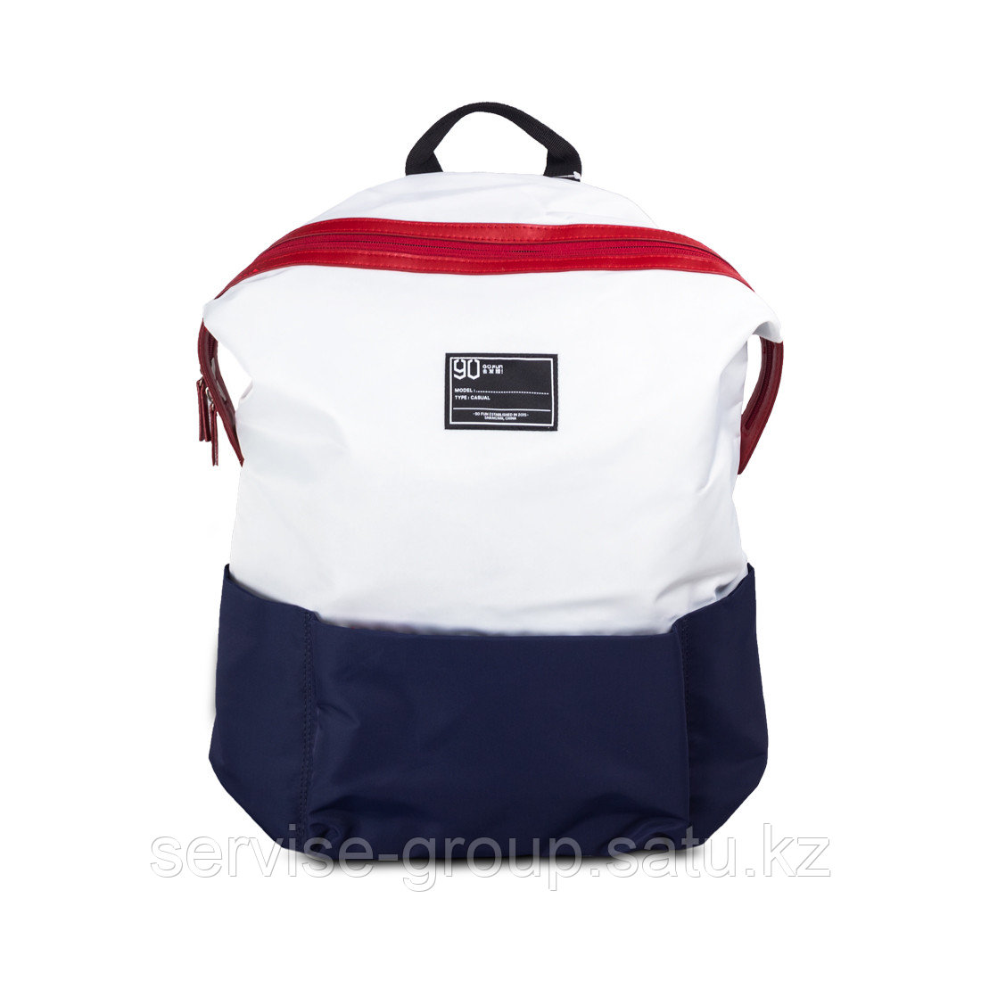 Рюкзак Xiaomi 90 Points Lecturer Leisure Backpack Бело-Синий - фото 1 - id-p114053512