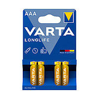 Батарейка VARTA Longlife Micro 1.5V - LR03/ AAA (4 шт)