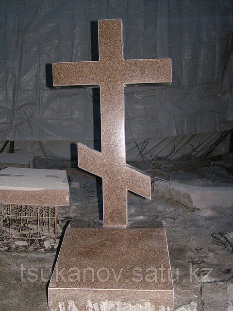 Крест гранитный - фото 1 - id-p665068