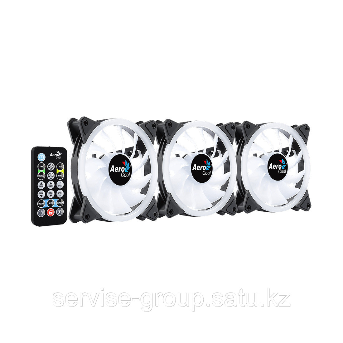 Комплект кулеров для компьютерного корпуса AeroCool Duo 12 Pro - 3 в1 - фото 3 - id-p114051436