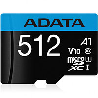 ADATA AUSDX512GUICL10A1-RA1 флеш (flash) карты (AUSDX512GUICL10A1-RA1)