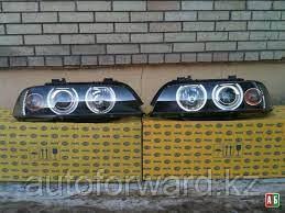 Фара хрустальная черно белая BMW E39 L