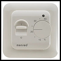 Механический терморегулятор Menred RTC 70.26 (16А) для теплого электрического пола (с датчиком пола)