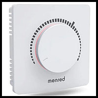 Механический терморегулятор Menred MEN.ART-116 (16А) для теплого пола (встраиваемый, датчик пола и воздуха)