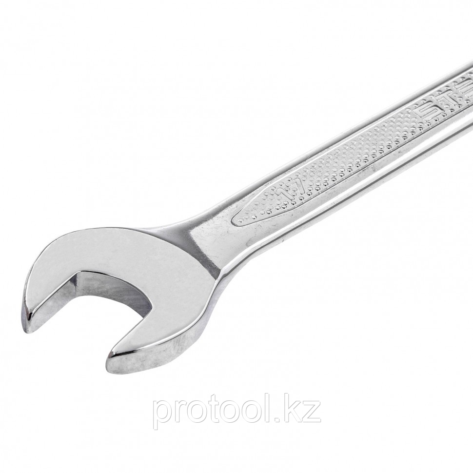 Ключ комбинированный, 17 мм, CrV, антислип// Stels - фото 2 - id-p114070434